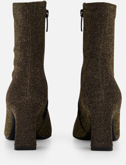 Tamaris Enkellaarsjes goud Textiel - 36,37,38,39