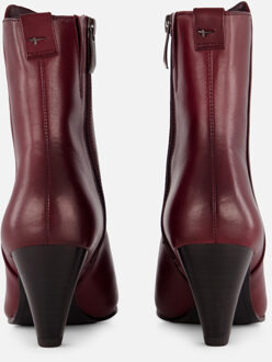 Tamaris Enkellaarsjes Hak Bordeaux - 36