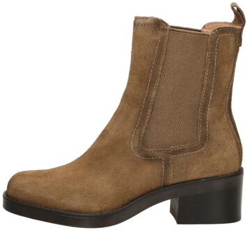 Tamaris Enkellaarsjes Hak Cognac - 40