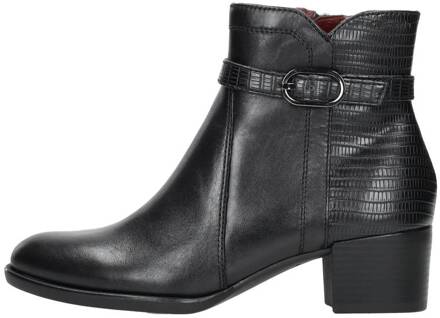 Tamaris Enkellaarsjes Hak Zwart - 42