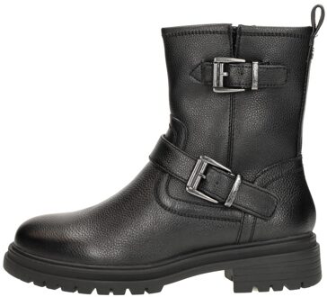 Tamaris Enkellaarsjes Plat Zwart - 37