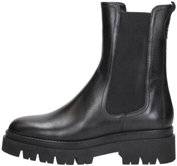 Tamaris Enkellaarsjes Plat Zwart - 37