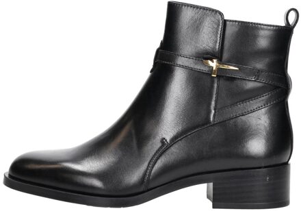 Tamaris Enkellaarsjes Plat Zwart - 38