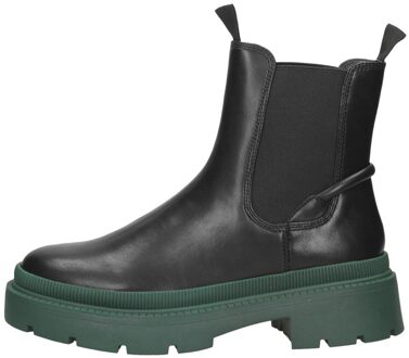 Tamaris Enkellaarsjes Plat Zwart - 39