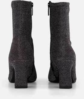 Tamaris Enkellaarsjes zilver Textiel - 36,37,38,39,40,41