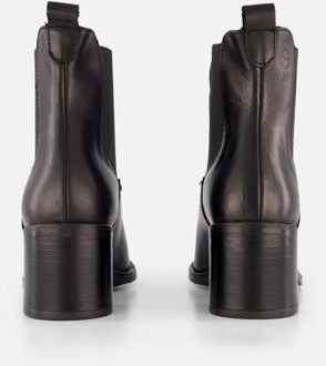 Tamaris Enkellaarsjes zwart Leer - 36,37,38,39,40,41,42