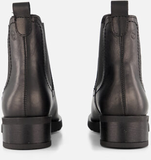 Tamaris Enkellaarsjes zwart Leer - 36,37,38,39,41