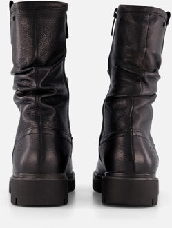 Tamaris Enkellaarsjes zwart Leer - 36,37