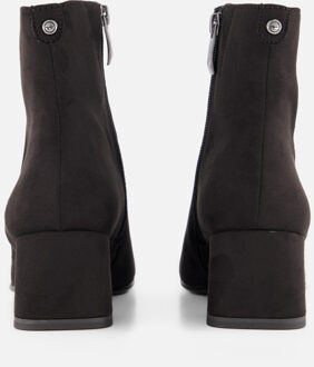 Tamaris Enkellaarsjes zwart Textiel - 36,37,38,39,40,41,42