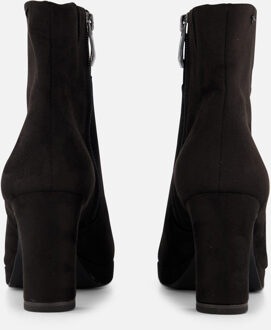 Tamaris Enkellaarsjes zwart Textiel - 36,42