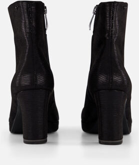 Tamaris Enkellaarsjes zwart Textiel - 41