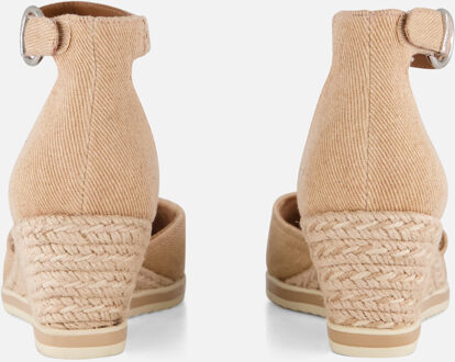 Tamaris Espadrilles beige Textiel - 36,37,38,40,41,42