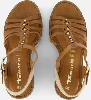 Tamaris Espadrilles cognac Synthetisch - 41