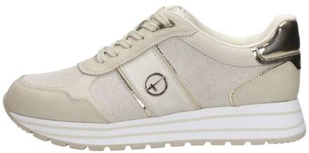 Tamaris Essential Sneakers beige Textiel - 37
