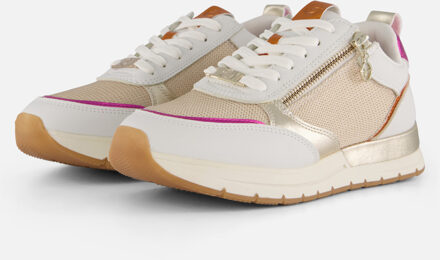 Tamaris Essential Sneakers wit Textiel - 36,37,38,39,40