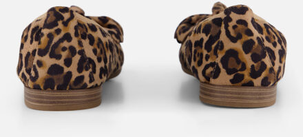 Tamaris Instappers leopard Leer Bruin - 36,37,38,39,40,41,42