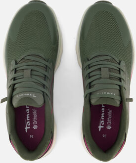 Tamaris Nowana Sneakers groen Synthetisch - 38,40,41