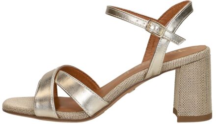 Tamaris Ophelia sandaaltjes in licht goud