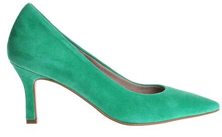 Tamaris Pumps groen Leer - 36,37,38,39,40,41