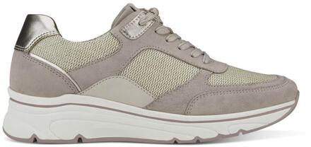 Tamaris Pure Relax Sneaker Dames Taupe/Goud