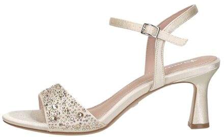 Tamaris Sandalen Hak Gebroken wit - 37