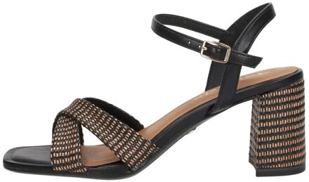 Tamaris Sandalen Hak Zwart - 39