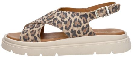 Tamaris Sandalen Plat Beige - 40