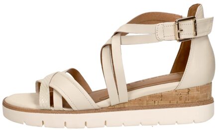 Tamaris Sandalen Plat Gebroken wit - 37