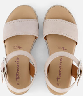 Tamaris Sandalen Plat Taupe - 41