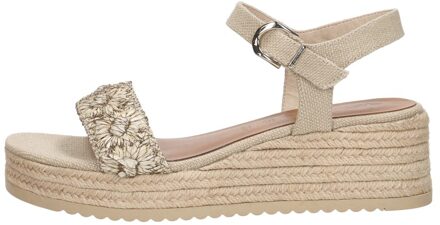 Tamaris Sandalen Touwzool Beige - 37
