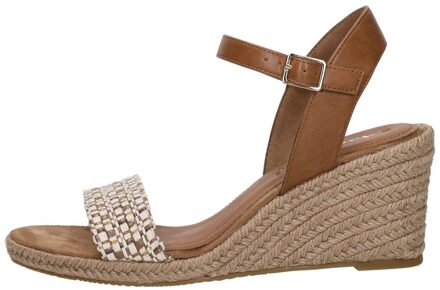 Tamaris Sandalen Touwzool Cognac - 38