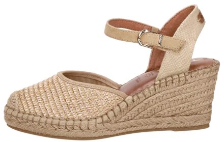 Tamaris Sandalen Touwzool Goudkleur - 38