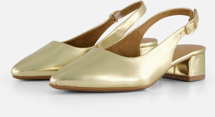 Tamaris Slingback Pumps goud Synthetisch - 37