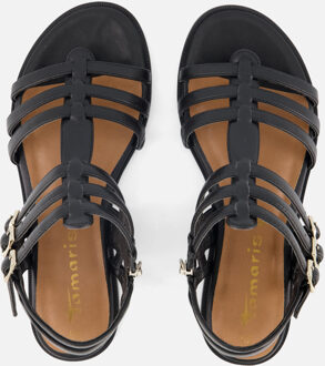 Tamaris Slippers zwart Synthetisch - 36,37,38,39,40,41,42