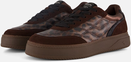 Tamaris Sneakers bruin Synthetisch - 36,37,38,39,40,41,42