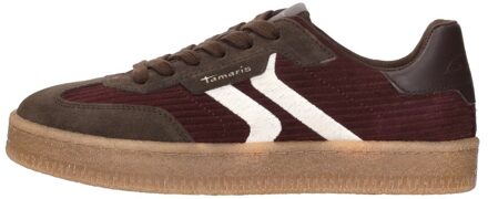 Tamaris Sneakers Laag Bordeaux - 36