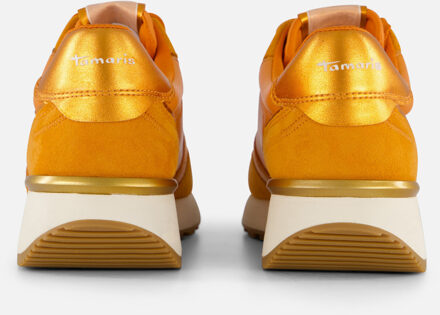 Tamaris Sneakers oranje Leer - 37