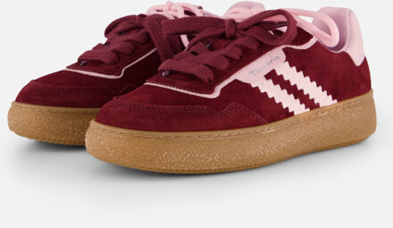 Tamaris Sneakers rood Suede - 36,38,41