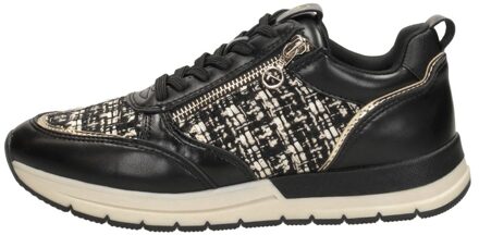 Tamaris Sneakers zwart Textiel - 42,41,40,39,38,37,36