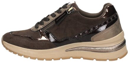 Tamaris Sportieve Bruin/Cognac Sneakers Tamaris , Brown , Dames - 38 EU