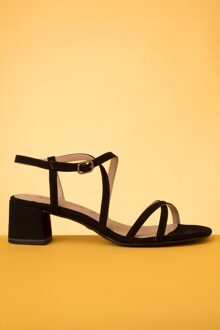 Tamaris Tara Suedine sandalen in zwart