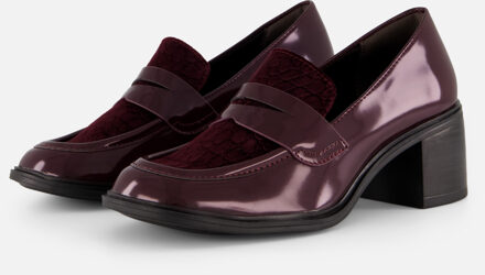Tamaris Trotteur Instappers rood Synthetisch Bordeaux - 36,37,38,39,40,41