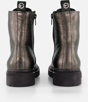 Tamaris Veterboots zilver Textiel - 36,37,38,39,40,41,42