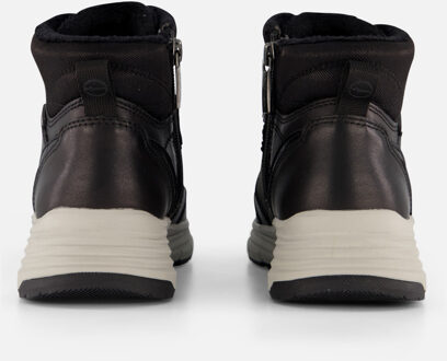 Tamaris Veterboots zwart Synthetisch - 36,39,41