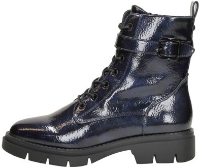 Tamaris Veterschoenen Hoog Blauw lak - 39