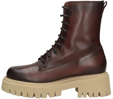 Tamaris Veterschoenen Hoog Donkerbruin - 38