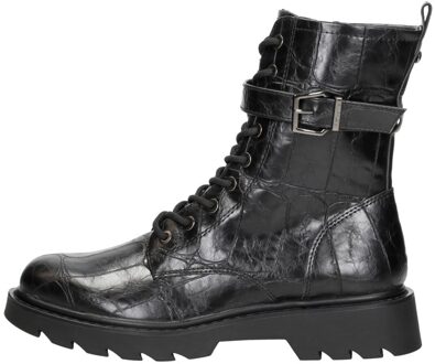 Tamaris Veterschoenen Hoog Zwart - 38