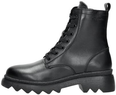 Tamaris Veterschoenen Hoog Zwart - 41