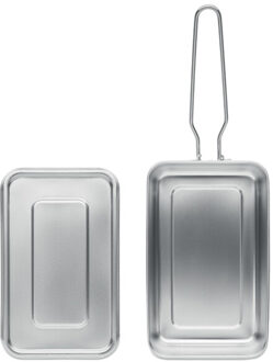 Tamelunch roestvrijstalen lunchbox 750ml Zilver - One size
