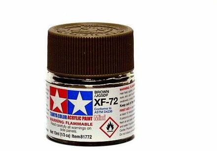 Tamiya 81772 Model Kleur Acryl Verf XF-72 Bruin Netto 10Ml